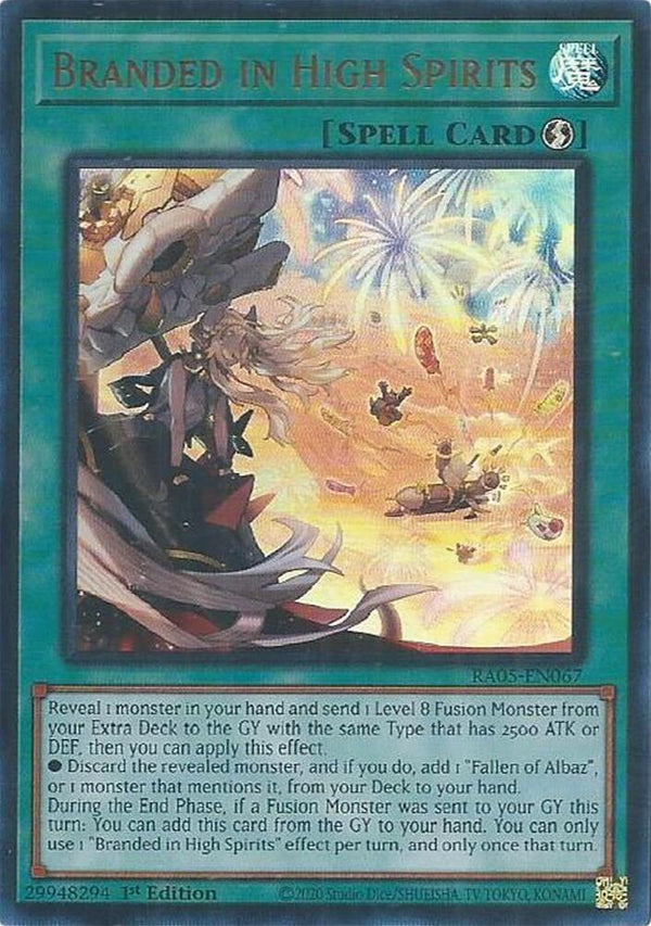 Branded in High Spirits (Ultra Rare) (RA05-EN067) - Yu-Gi-Oh!