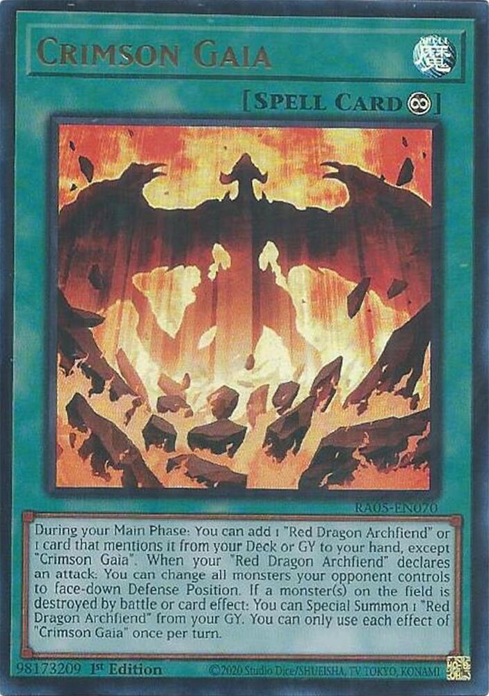 Crimson Gaia (Ultra Rare)