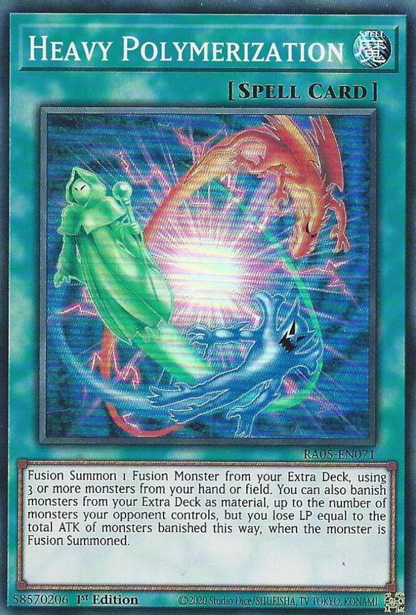 Heavy Polymerization (RA05-EN071) [Super Rare] - Yu-Gi-Oh!