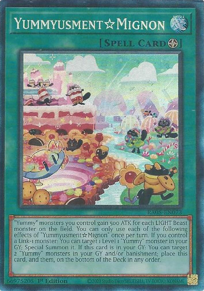 YummyusmentMignon (Collector's Rare) [RA05-EN073] Collector's Rare