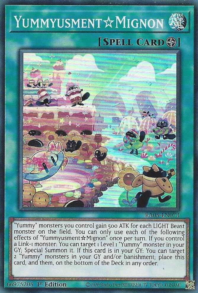 YummyusmentMignon [RA05-EN073] Super Rare
