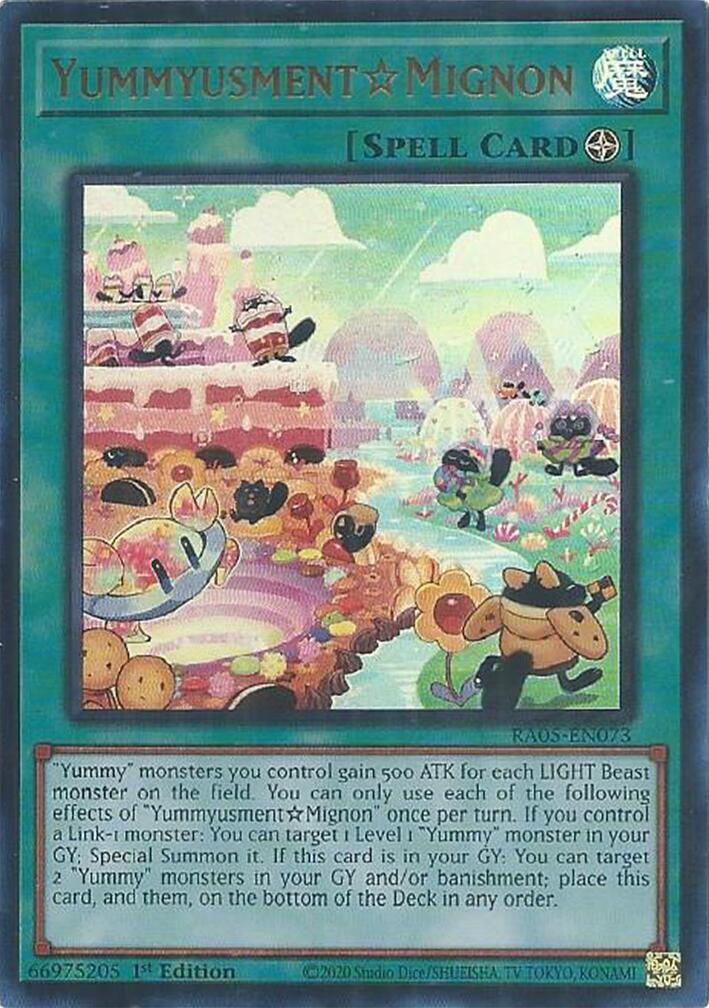 YummyusmentMignon (Ultra Rare) [RA05-EN073] Ultra Rare