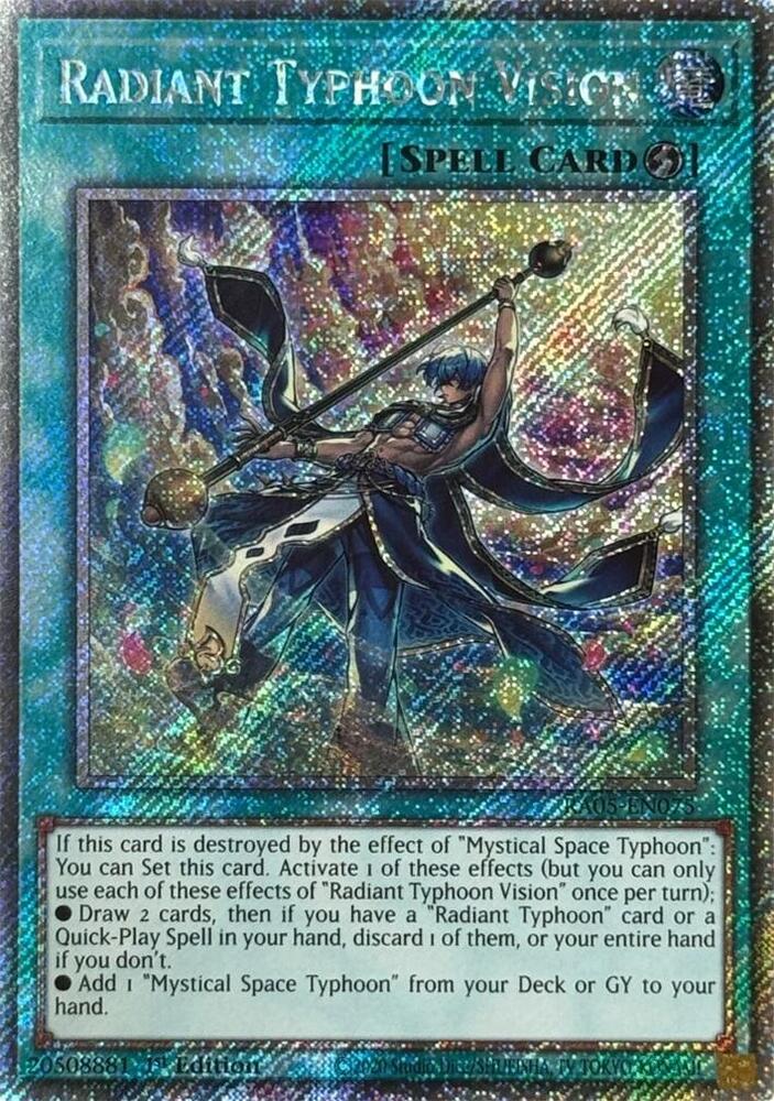 Radiant Typhoon Vision (Platinum Secret Rare)