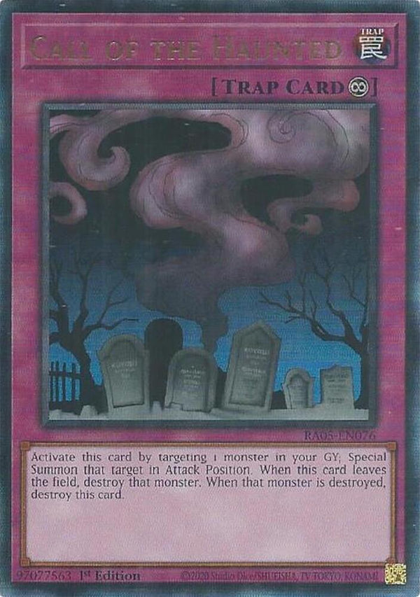 Call of the Haunted (PUR) (RA05-EN076) [Prismatic Ultimate Rare] - Yu-Gi-Oh!