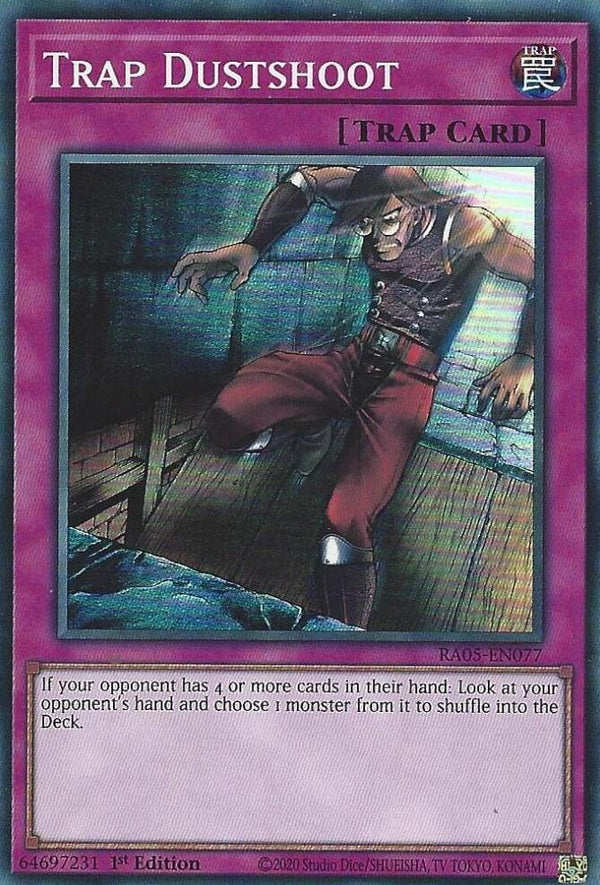 Trap Dustshoot (RA05-EN077) [Super Rare] - Yu-Gi-Oh!