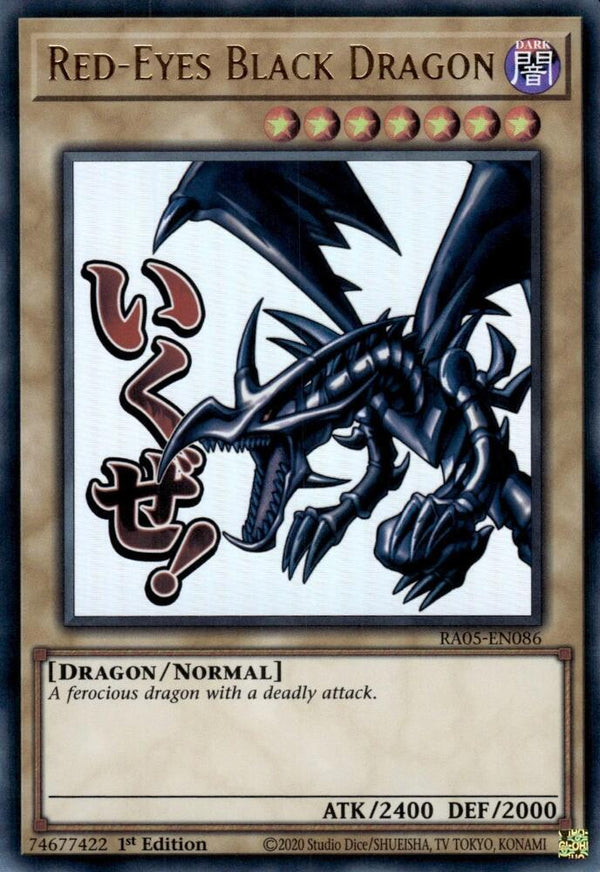 Red-Eyes Black Dragon (RA05-EN086) [Ultra Rare] - Yu-Gi-Oh!