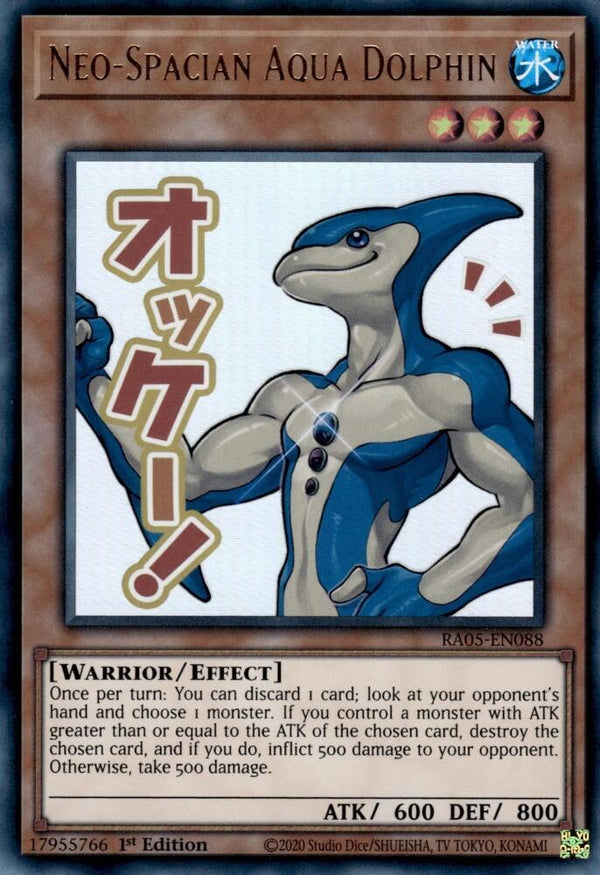 Neo-Spacian Aqua Dolphin (RA05-EN088) [Ultra Rare] - Yu-Gi-Oh!