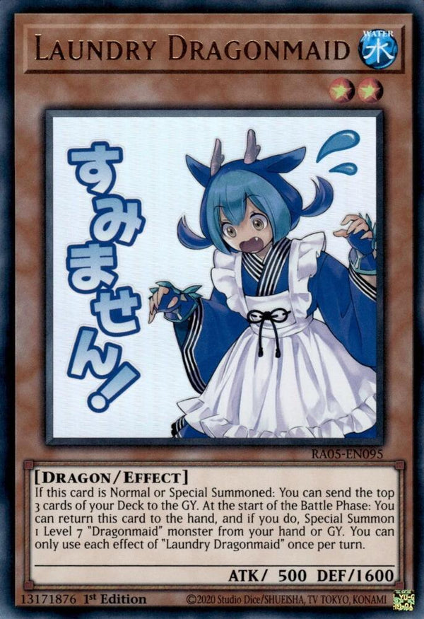 Laundry Dragonmaid (RA05-EN095) [Ultra Rare] - Yu-Gi-Oh!