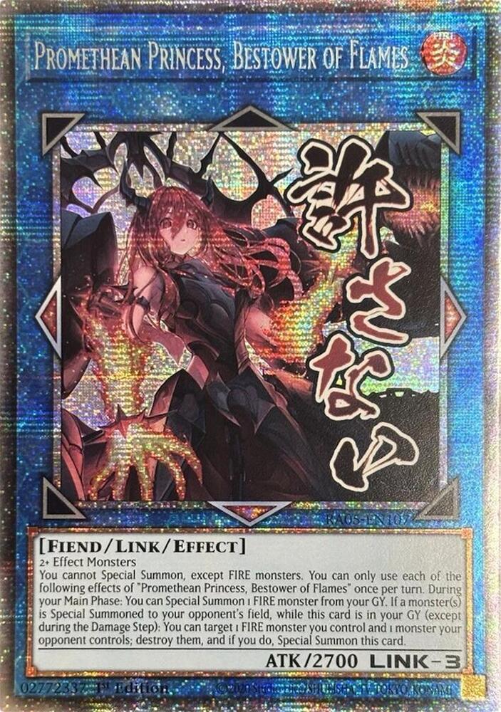Promethean Princess, Bestower of Flames (Starlight Rare)