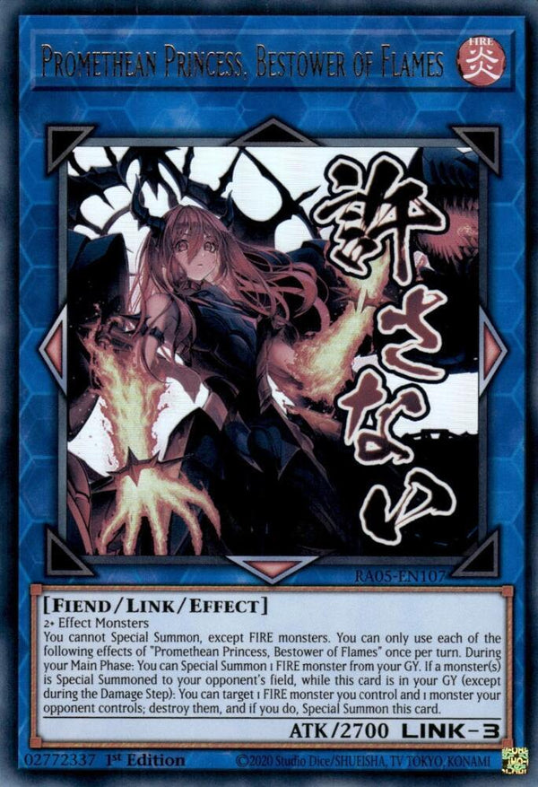 Promethean Princess, Bestower of Flames (RA05-EN107) [Ultra Rare] - Yu-Gi-Oh!