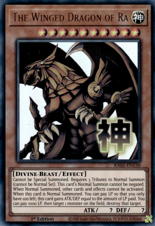 The Winged Dragon of Ra (RA05-EN130) [Ultra Rare] - Yu-Gi-Oh!