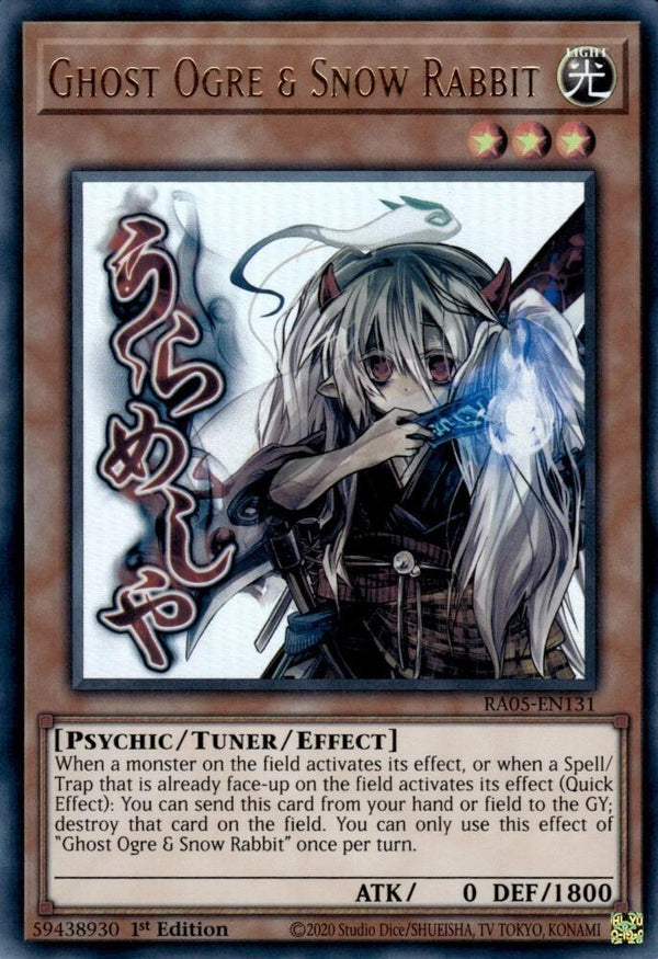 Ghost Ogre & Snow Rabbit (RA05-EN131) [Ultra Rare] - Yu-Gi-Oh!