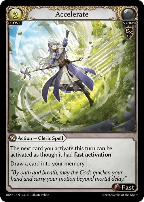 Accelerate - Grand Archive TCG