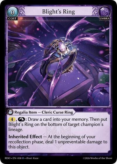 Blight's Ring