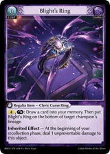 Blight's Ring - Grand Archive TCG