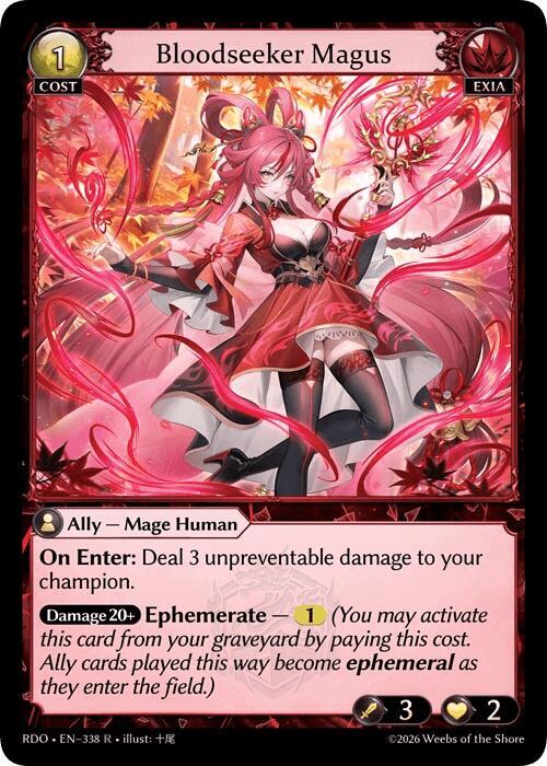 Bloodseeker Magus - Grand Archive TCG