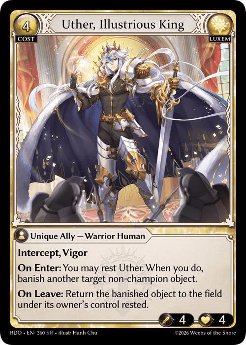 Uther, Illustrious King