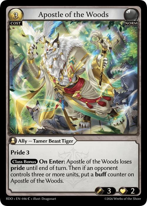 Apostle of the Woods (Curio Foil)
