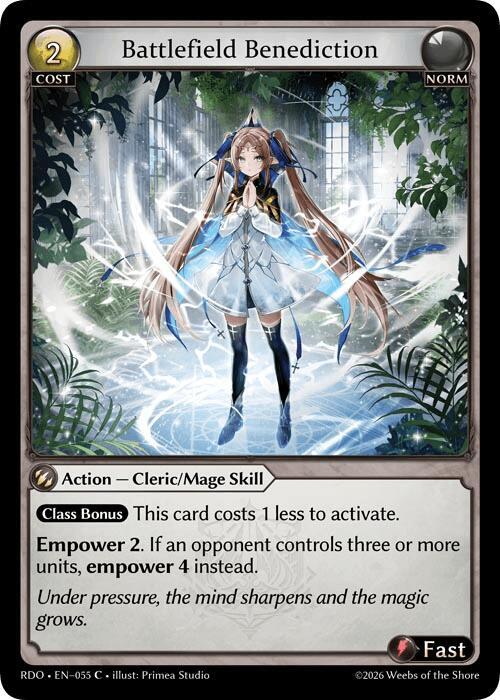 Battlefield Benediction (Curio Foil)