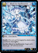 Black Ice Spellweaver (Curio Foil) - Grand Archive TCG