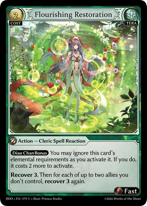 Flourishing Restoration (Curio Foil)