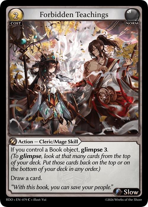 Forbidden Teachings (Curio Foil)