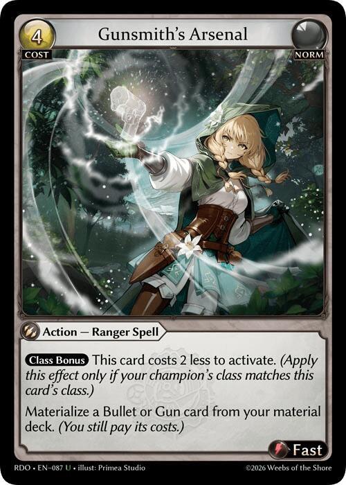 Gunsmith's Arsenal (Curio Foil)