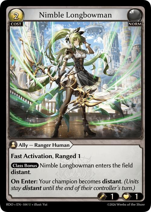 Nimble Longbowman (Curio Foil)