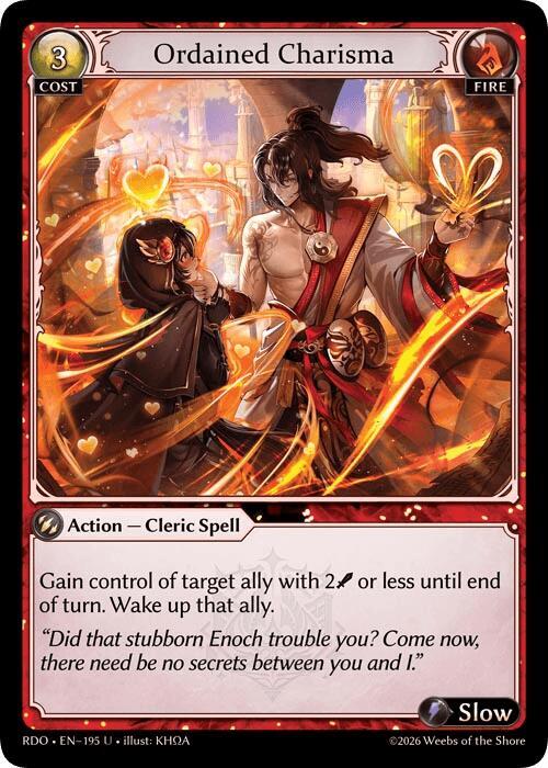 Ordained Charisma (Curio Foil)