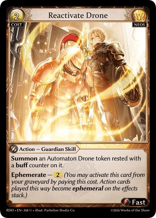 Reactivate Drone (Curio Foil)