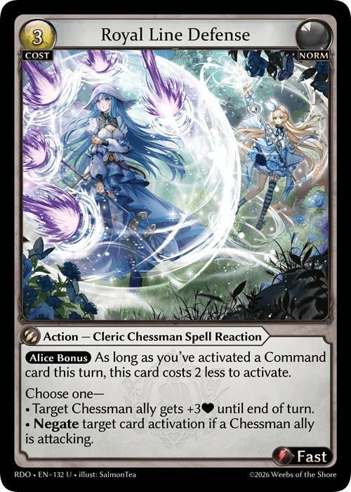 Royal Line Defense (Curio Foil)