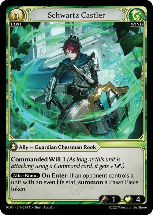 Schwartz Castler (Curio Foil)