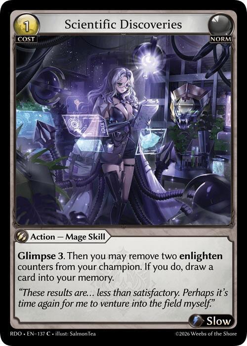 Scientific Discoveries (Curio Foil)