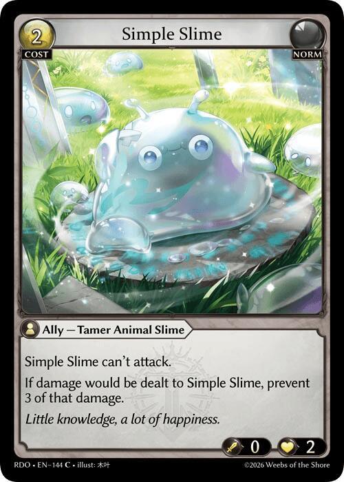 Simple Slime (Curio Foil)