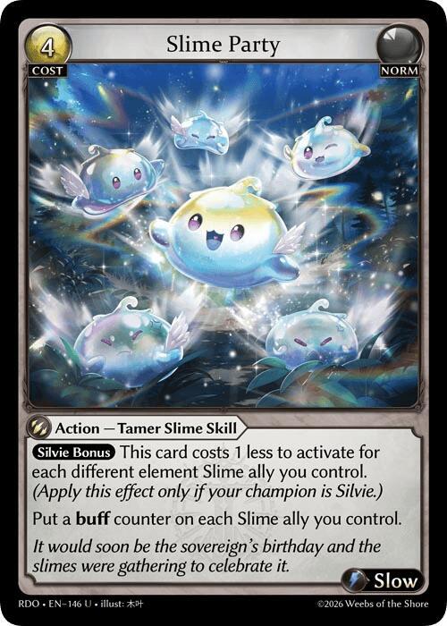 Slime Party (Curio Foil)