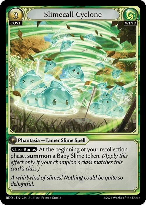 Slimecall Cyclone (Curio Foil)