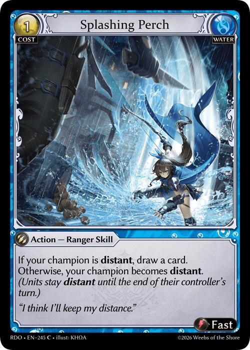 Splashing Perch (Curio Foil)