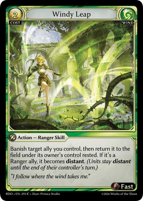 Windy Leap (Curio Foil)