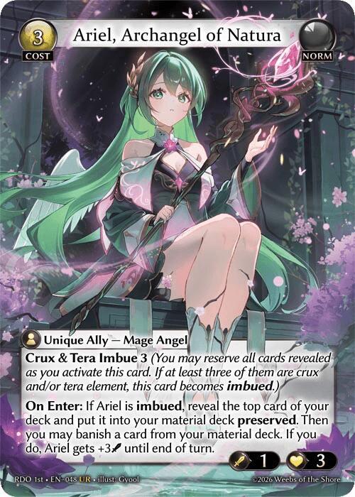 Ariel, Archangel of Natura