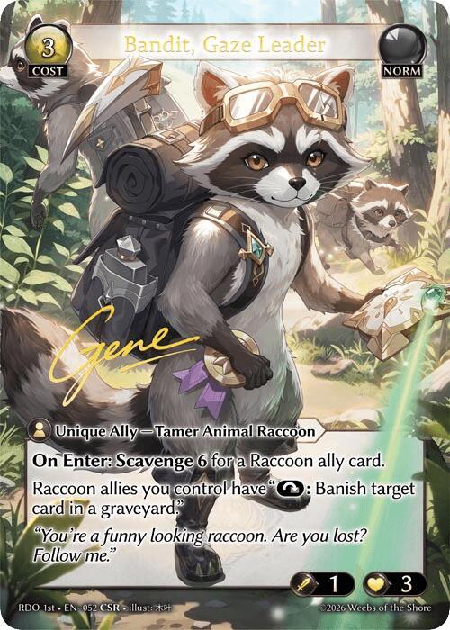 Bandit, Gaze Leader (CSR)
