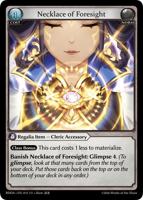 Necklace of Foresight