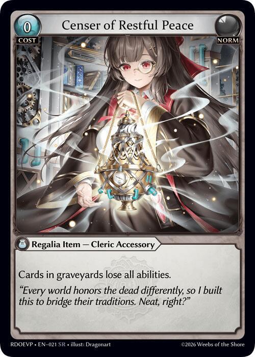 Censer of Restful Peace