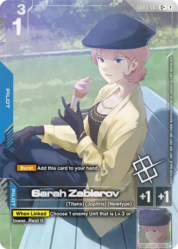 Sarah Zabiarov (Store Tournament Winner Pack 04)