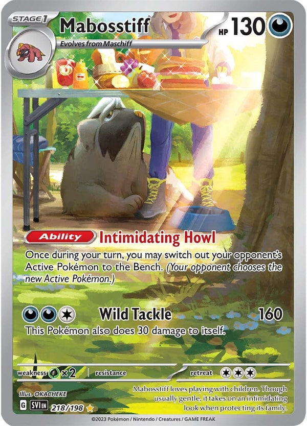 Mabosstiff (218/198) [Scarlet & Violet: Base Set] - Pokémon