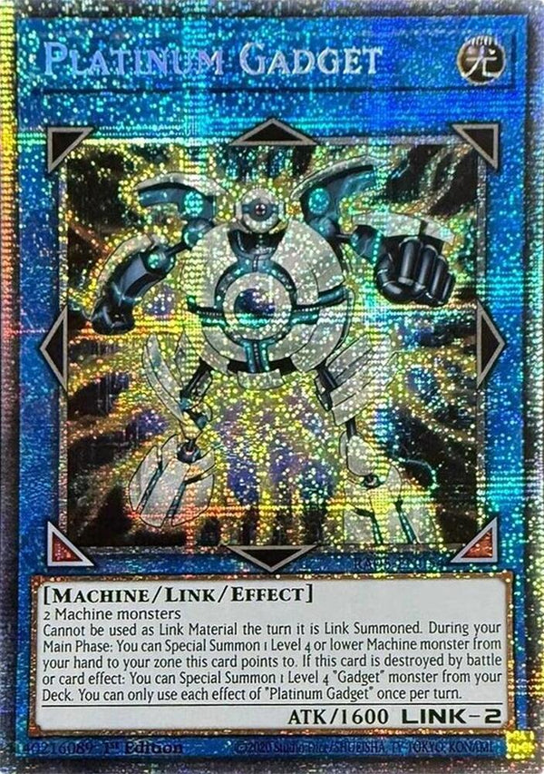 Platinum Gadget (Starlight Rare) (RA05-EN054) - Yu-Gi-Oh!