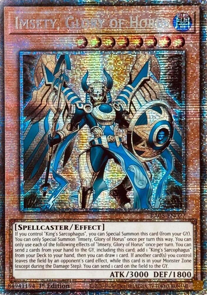 Imsety, Glory of Horus (Starlight Rare)