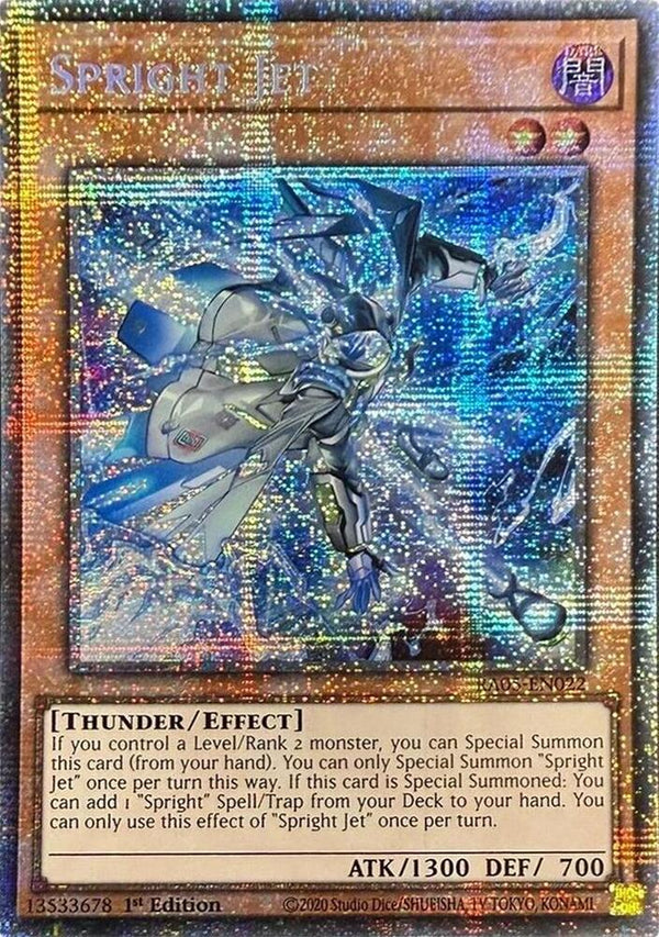 Spright Jet (Starlight Rare) (RA05-EN022) - Yu-Gi-Oh!