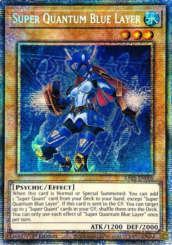 Super Quantum Blue Layer (Starlight Rare) (RA05-EN009) - Yu-Gi-Oh!