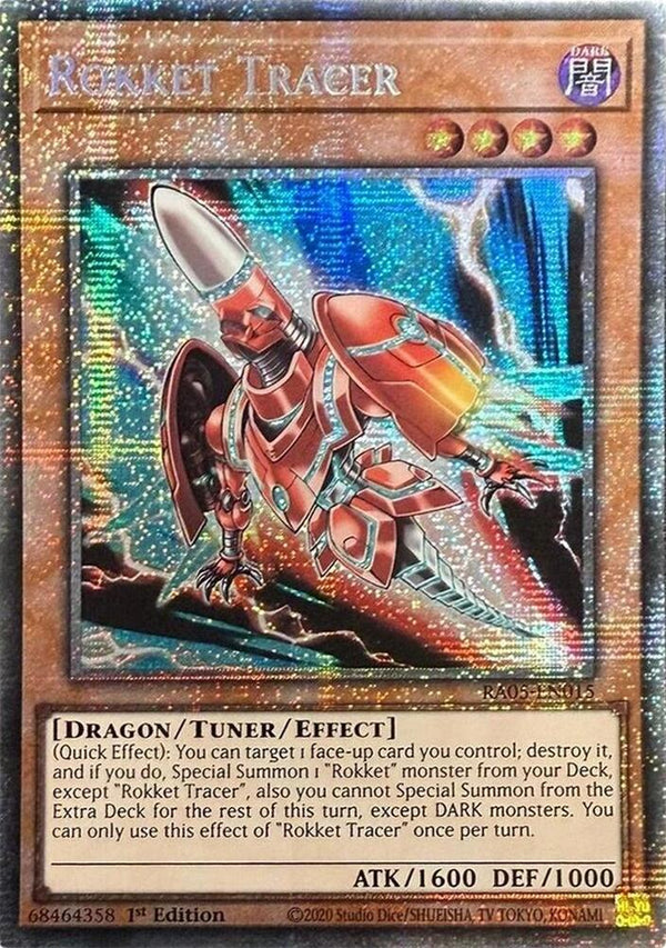 Rokket Tracer (Starlight Rare) (RA05-EN015) - Yu-Gi-Oh!