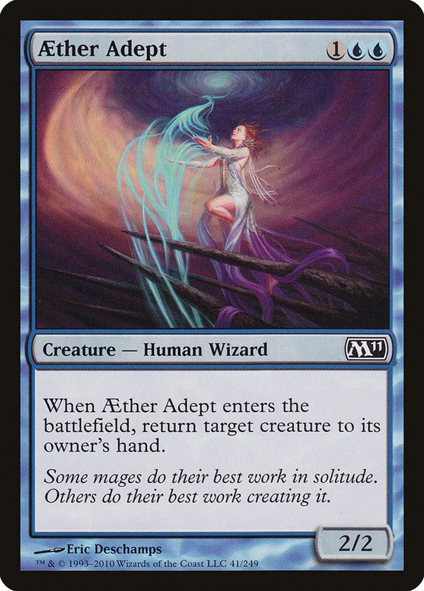 Aether Adept [Magic 2011] - Magic: The Gathering